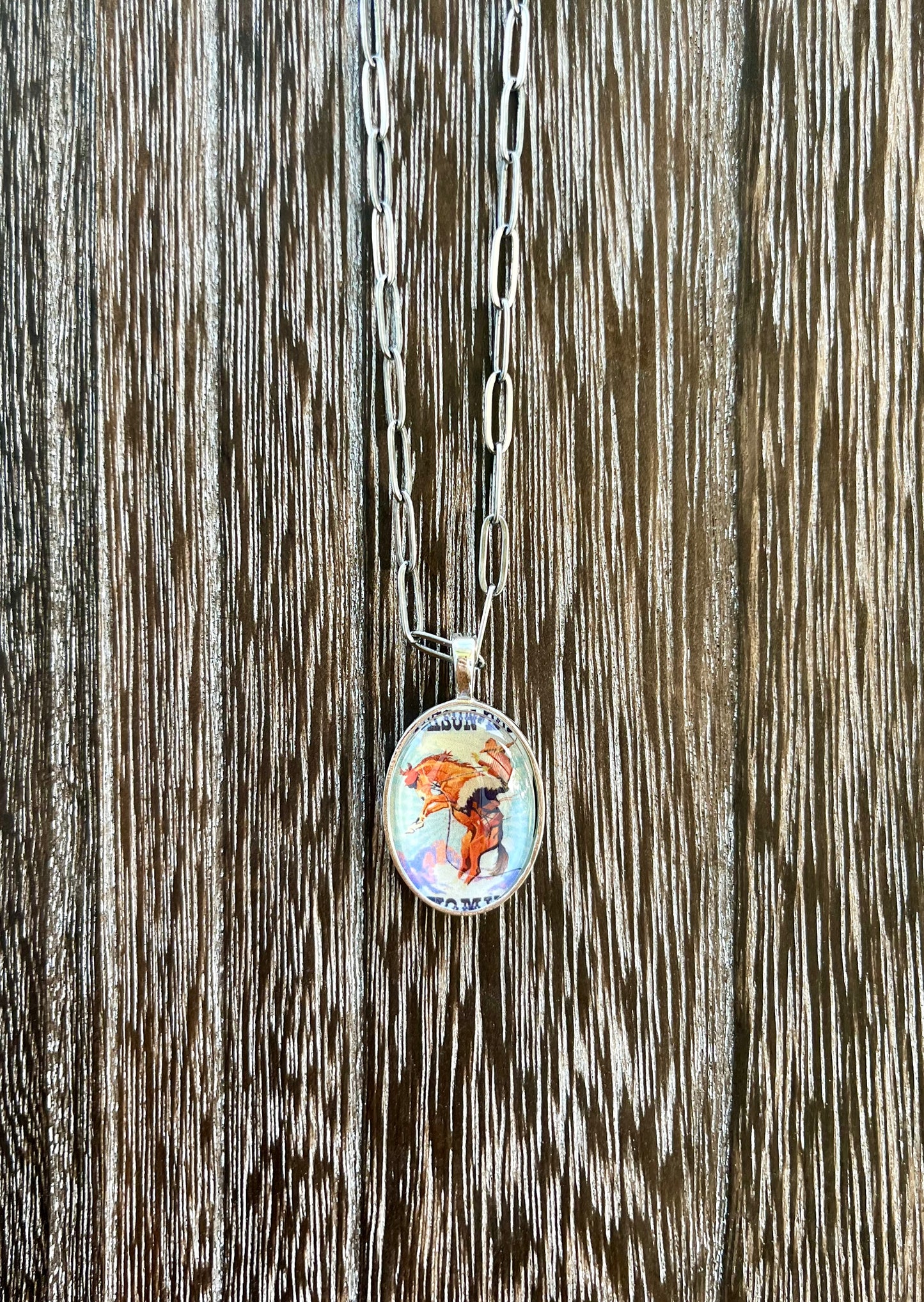 Rodeo Poster 1D Necklace