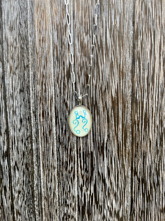 All Things Turquoise 1D Necklace