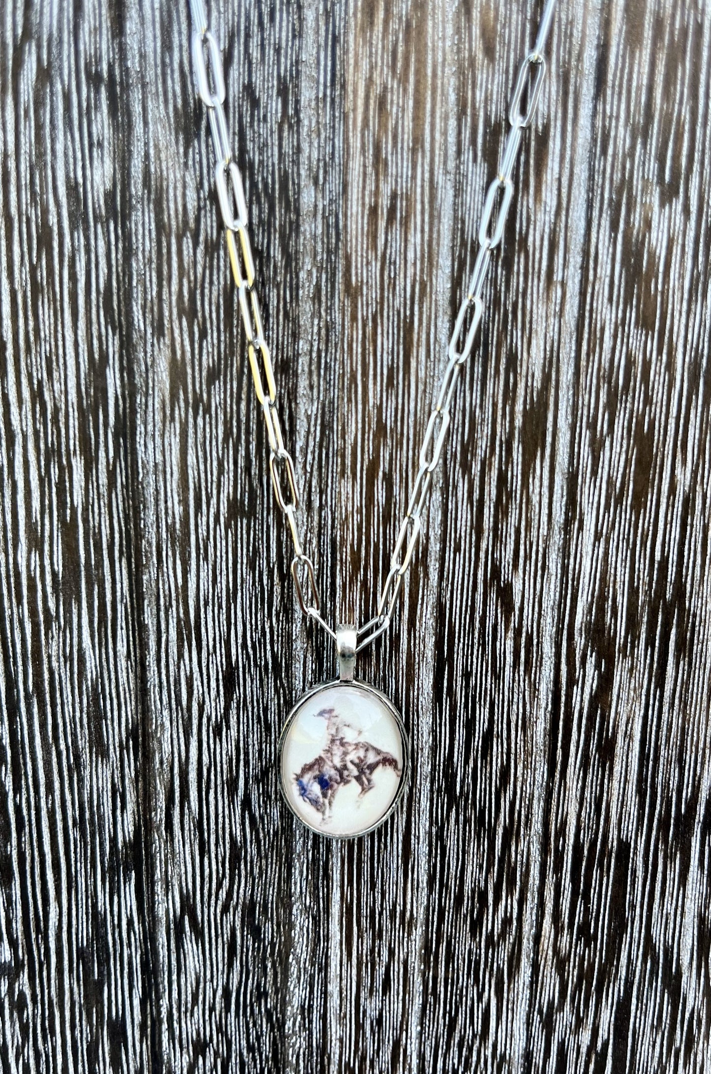 Bronc Rider 1A Necklace