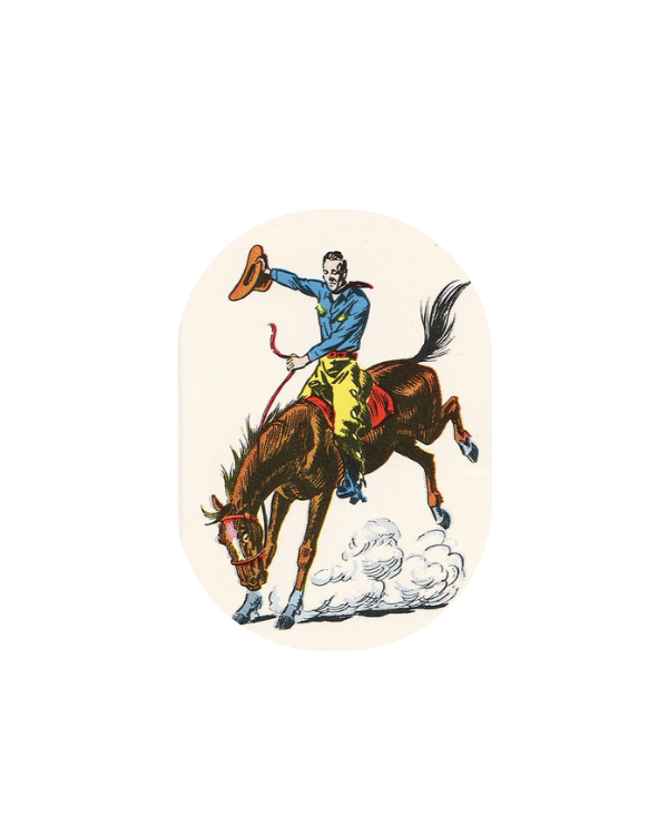 Bronc Rider 1B Necklace