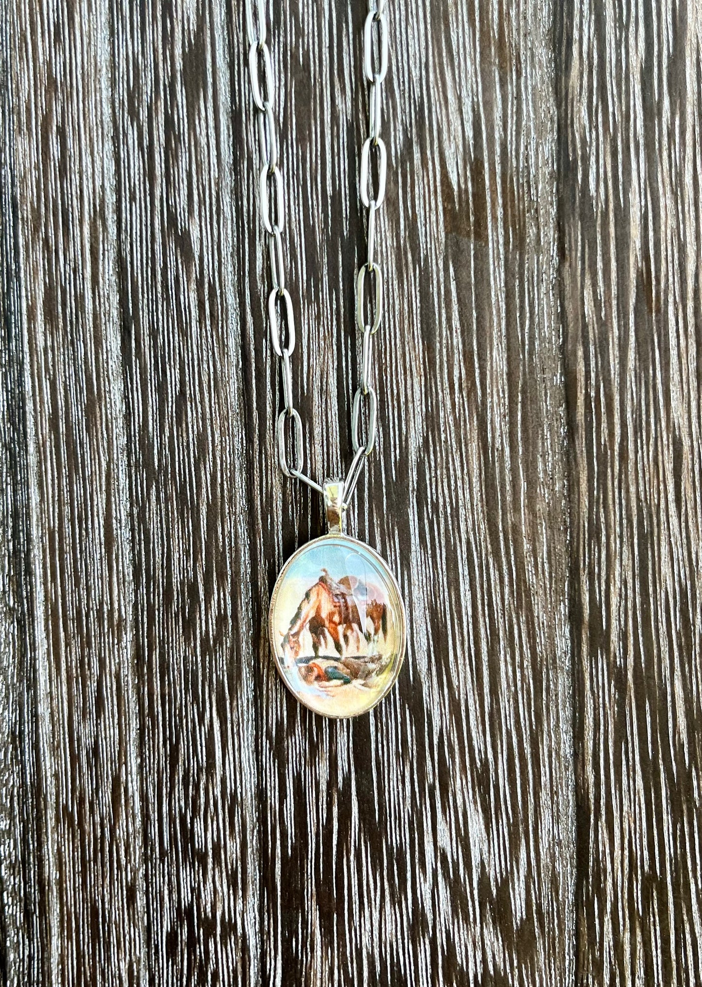 Vintage Cowboy 1C Necklace