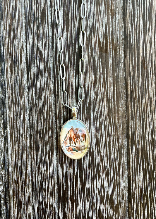 Vintage Cowboy 1C Necklace