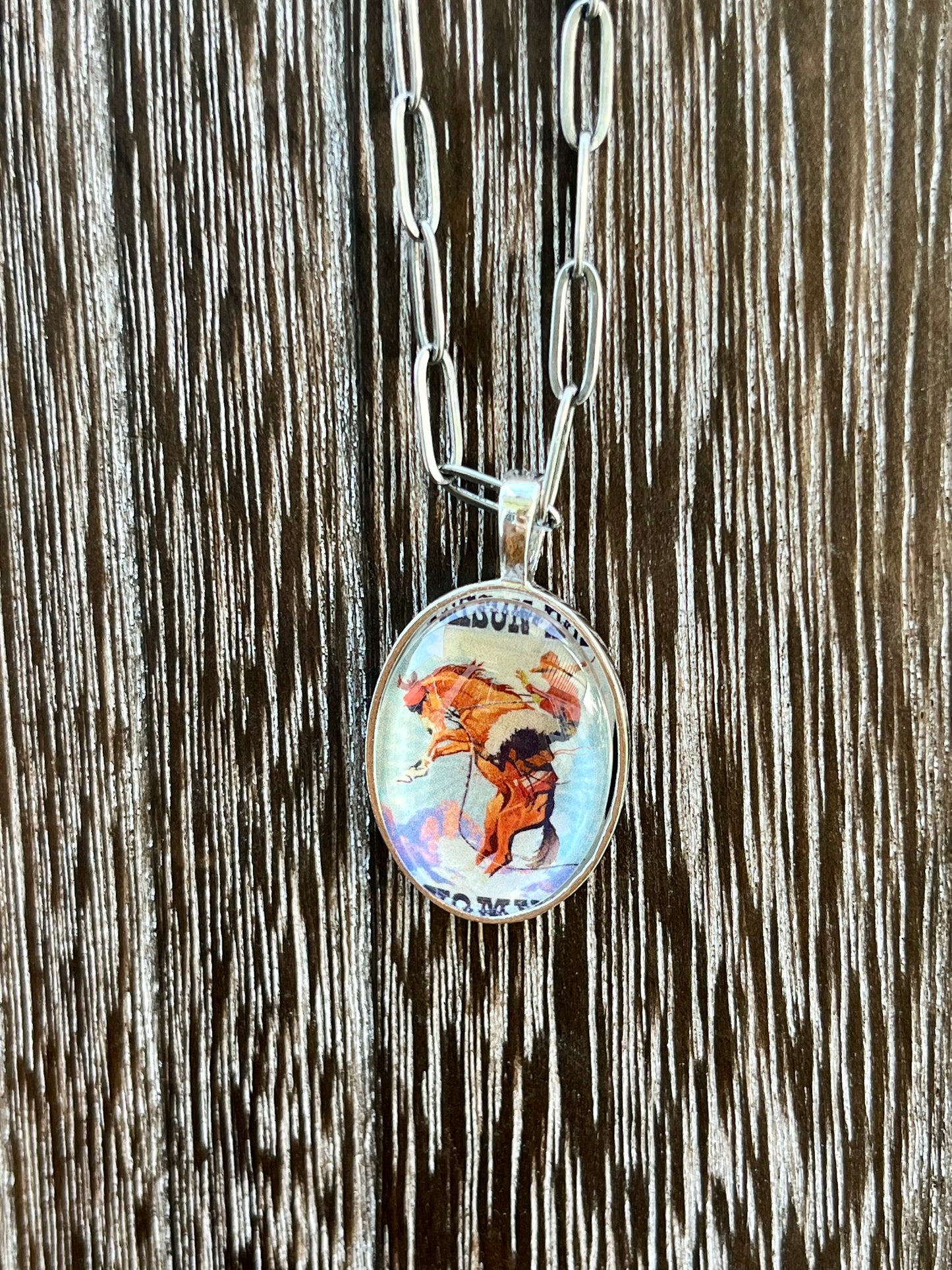 Rodeo Poster 1D Necklace