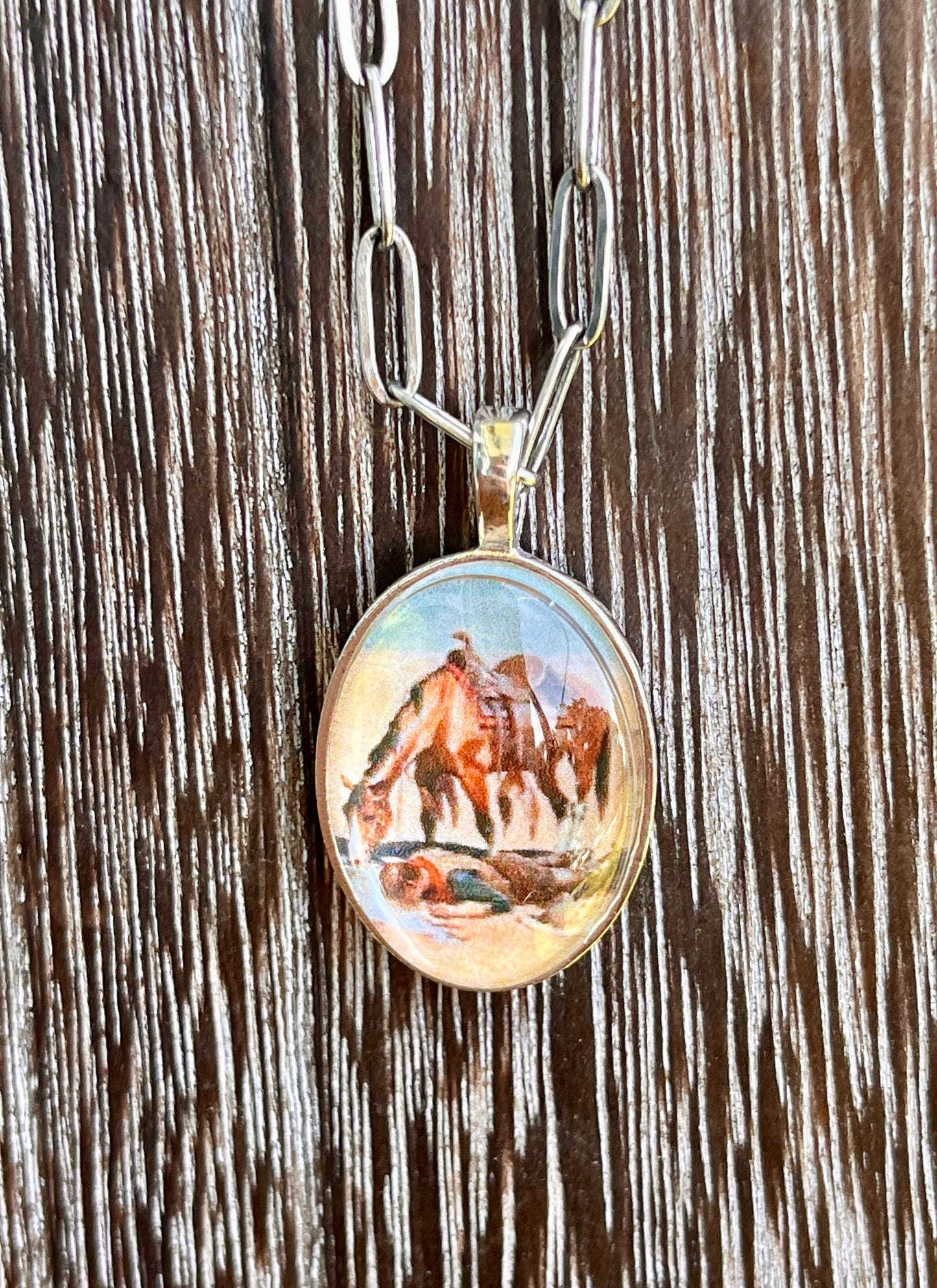 Vintage Cowboy 1C Necklace