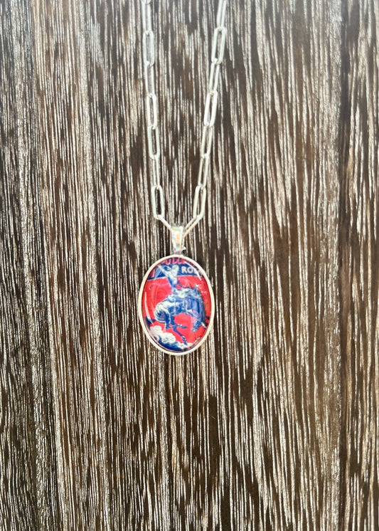 Rodeo Poster 1B Necklace