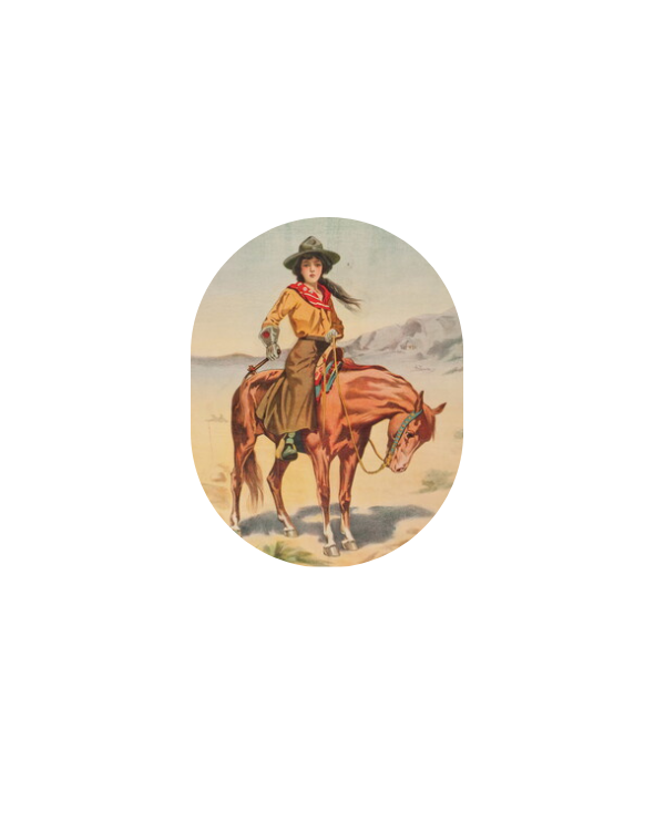 Vintage Cowgirl 1A  Necklace
