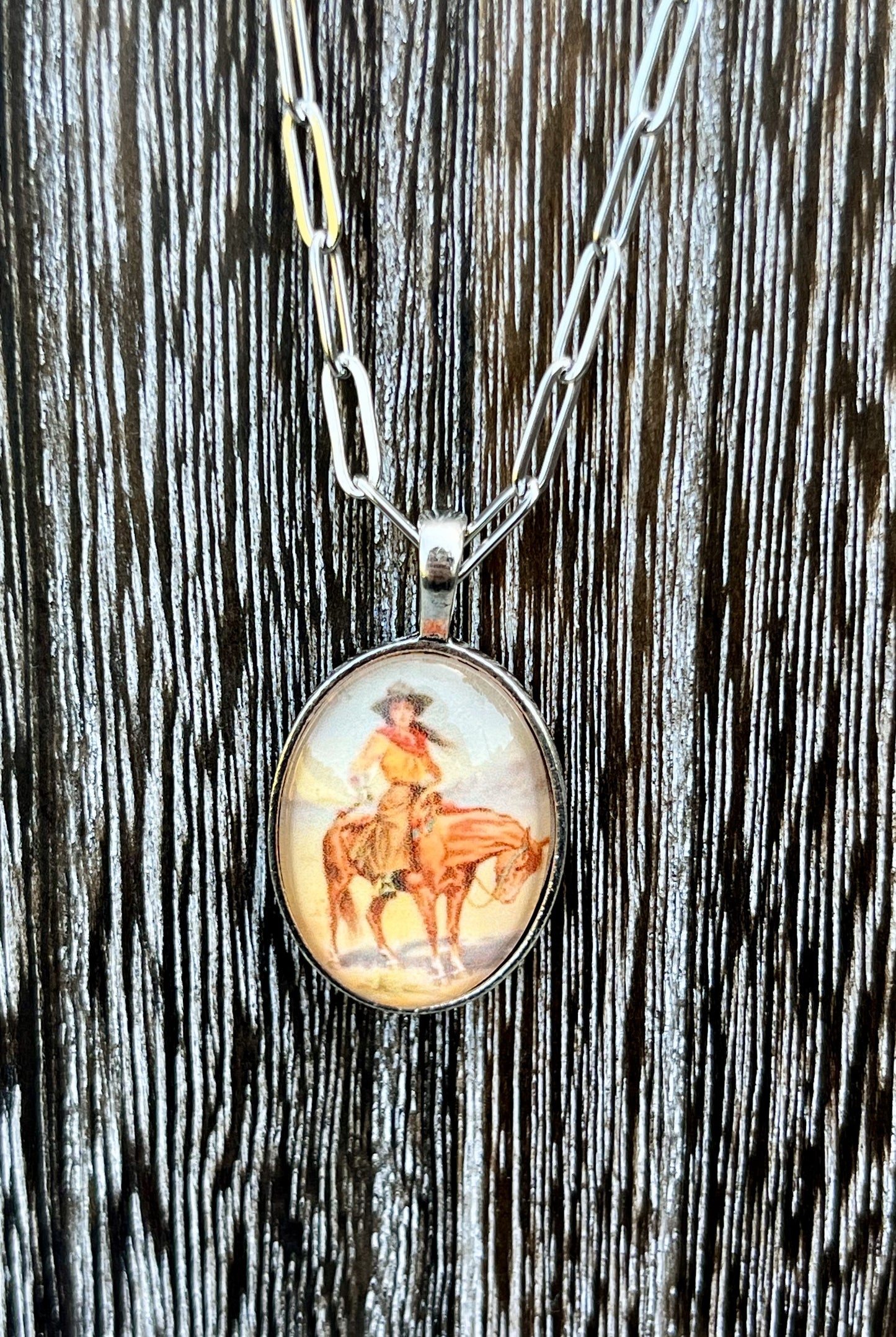 Vintage Cowgirl 1A  Necklace