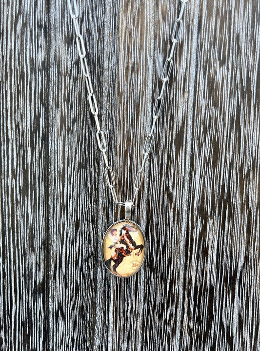 Vintage Cowgirl 1B  Necklace