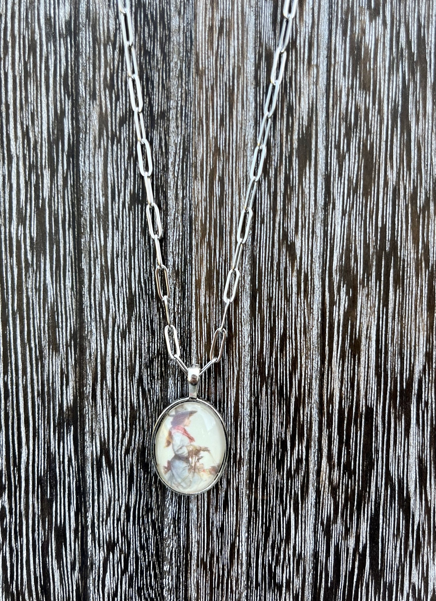 Vintage Cowgirl 1C  Necklace